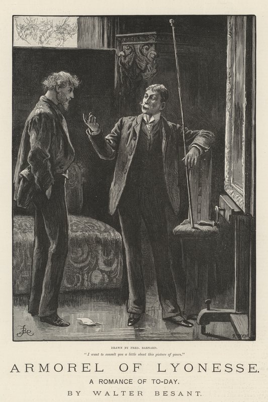 Armorel of Lyonesse, A Romance of To-Day, av Walter Besant av Frederick Barnard