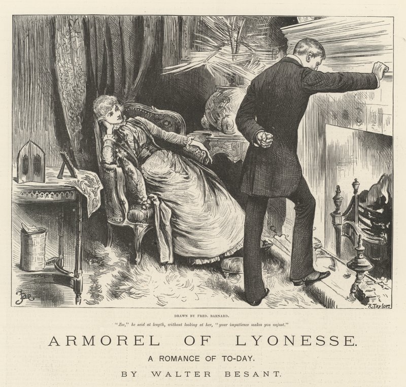 Armorel of Lyonesse, A Romance of To-Day, av Walter Besant av Frederick Barnard