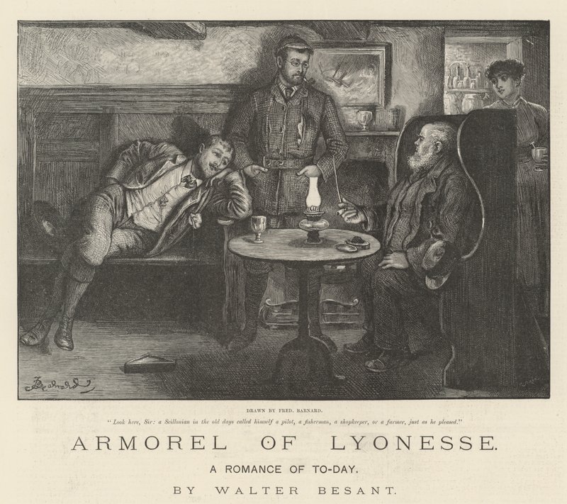 Armorel of Lyonesse, A Romance of To-Day, av Walter Besant av Frederick Barnard