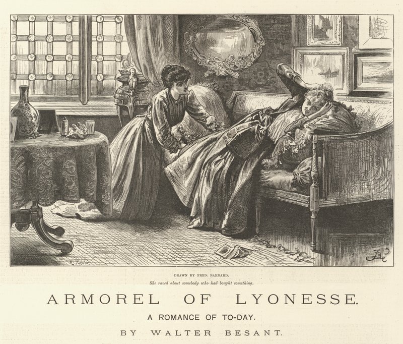 Armorel of Lyonesse, A Romance of To-Day, av Walter Besant av Frederick Barnard
