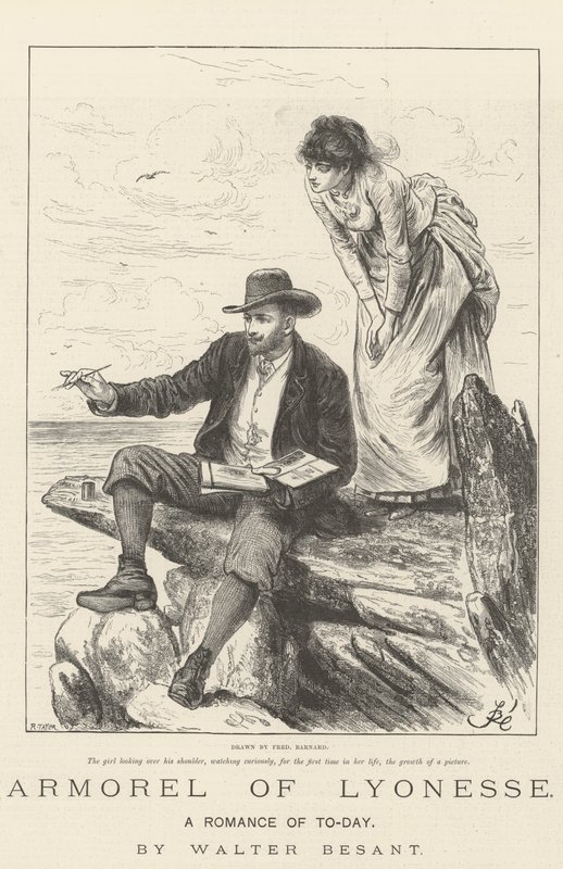 Armorel of Lyonesse, A Romance of To-Day, av Walter Besant av Frederick Barnard