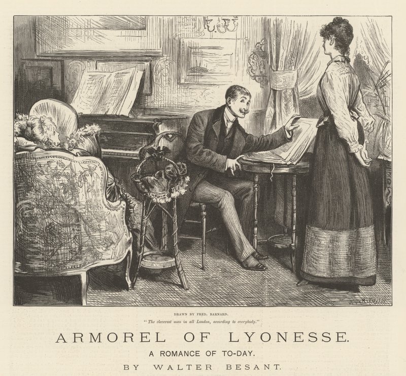 Armorel of Lyonesse, A Romance of To-Day, av Walter Besant av Frederick Barnard