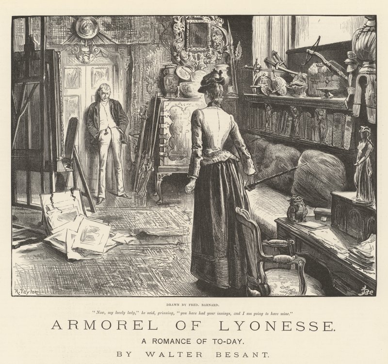 Armorel of Lyonesse, A Romance of To-Day, av Walter Besant av Frederick Barnard