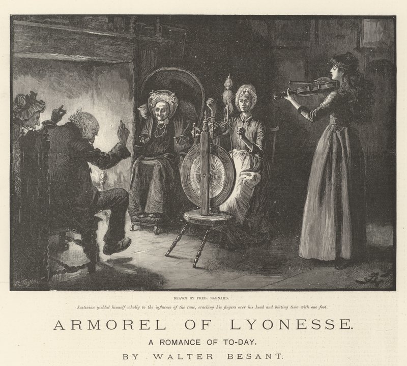 Armorel of Lyonesse, A Romance of To-Day, av Walter Besant av Frederick Barnard