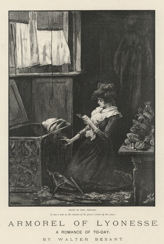 Armorel of Lyonesse, A Romance of To-Day, av Walter Besant av Frederick Barnard
