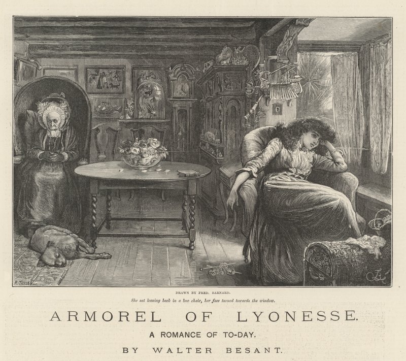 Armorel of Lyonesse, A Romance of To-Day, av Walter Besant av Frederick Barnard