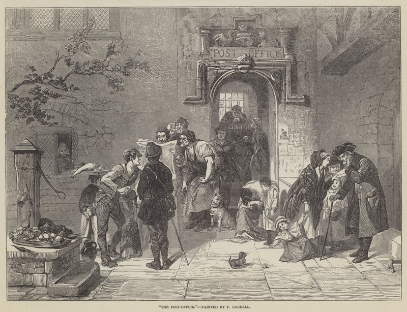 Post kontoret av Frederick Goodall