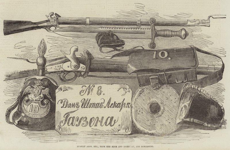 Russian Arms, etc, fra Alma og Inkerman, og Bomarsund av Frederick John Skill