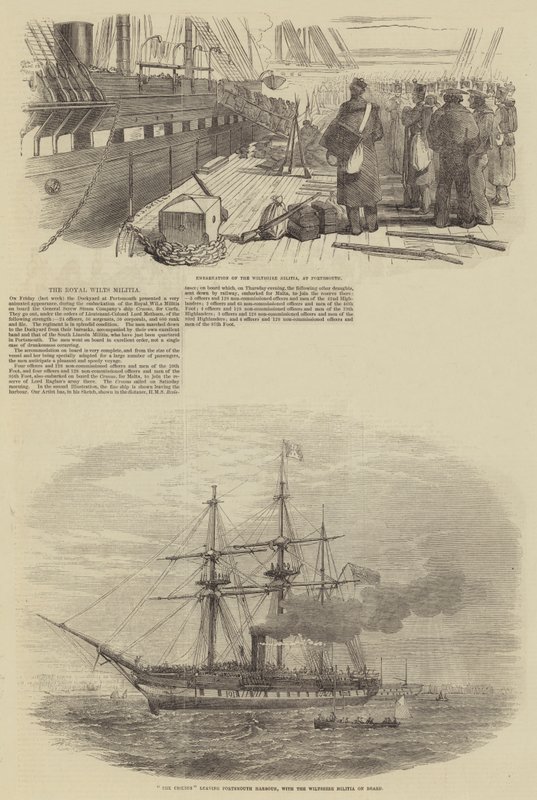 Royal Wilts Militia av Frederick John Skill