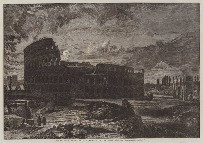 Colosseum, Roma av Frederick Lee Bridell