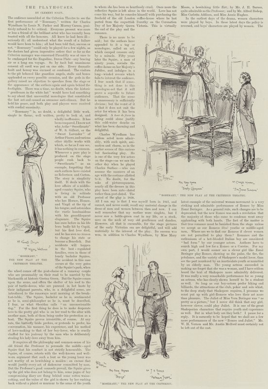Rosemary, på Criterion Theatre av Frederick Pegram
