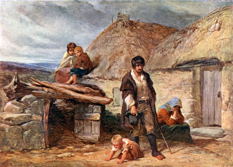 En irsk utkastelse av Frederick (after) Goodall