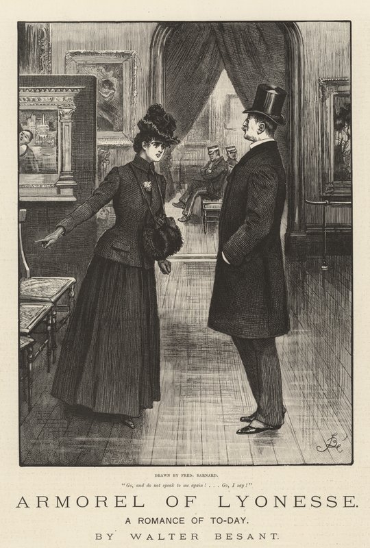 Armorel of Lyonesse, A Romance of To-Day, av Walter Besant av Frederick Barnard