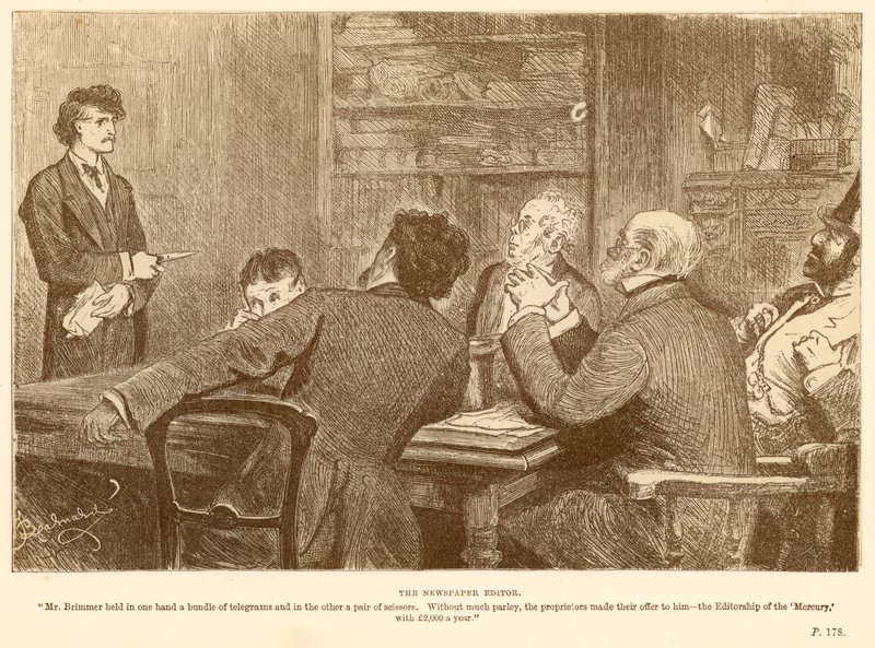 Avisredaktøren av Frederick Barnard