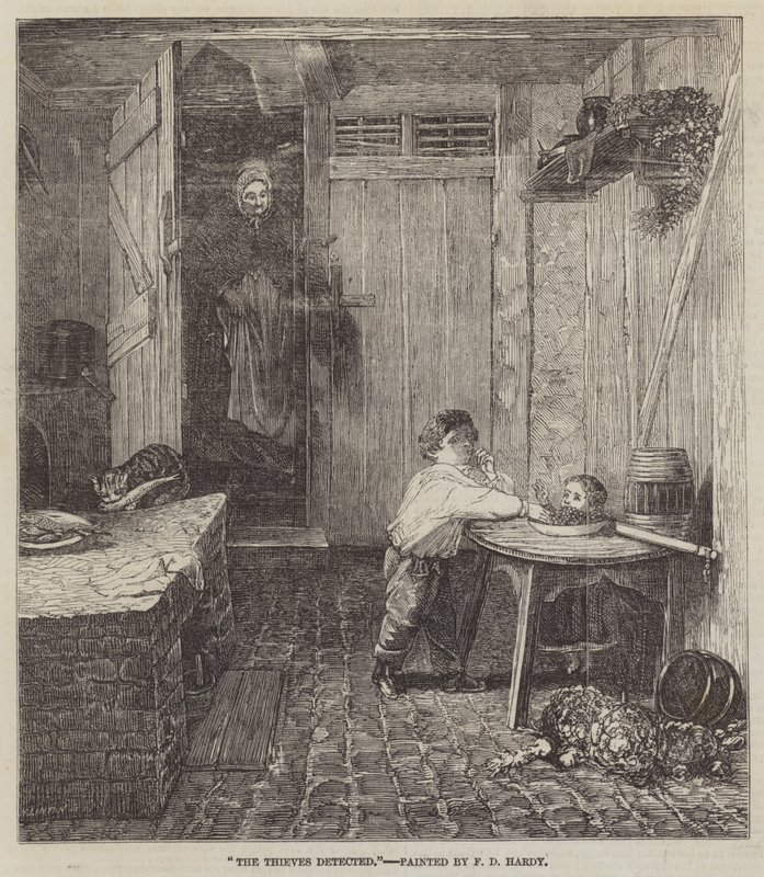 Tyvene oppdaget av Frederick Daniel Hardy