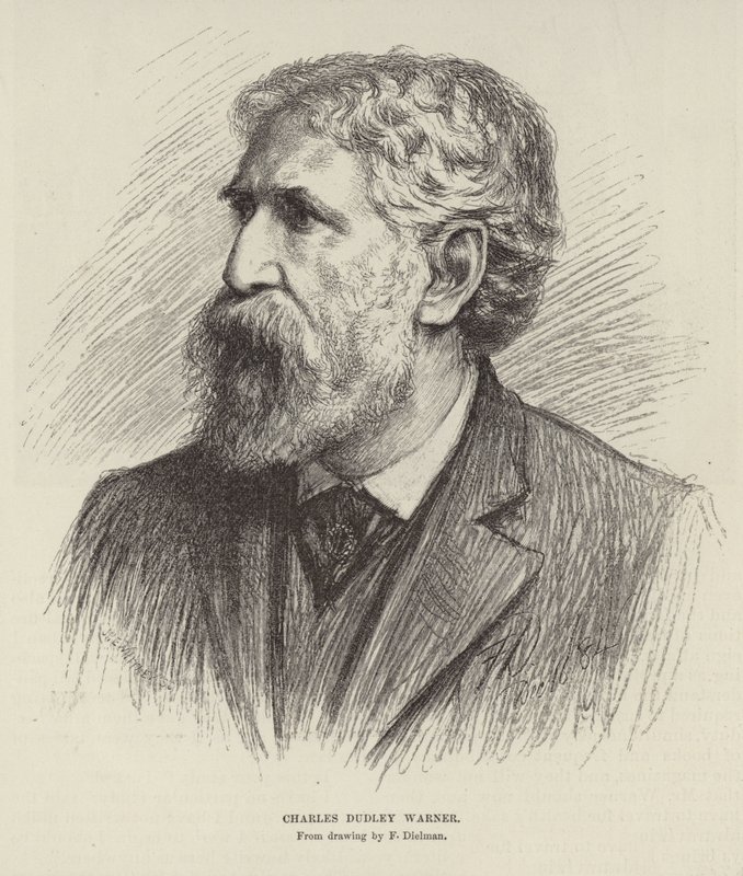 Portrett av Charles Dudley Warner av Frederick Dielman