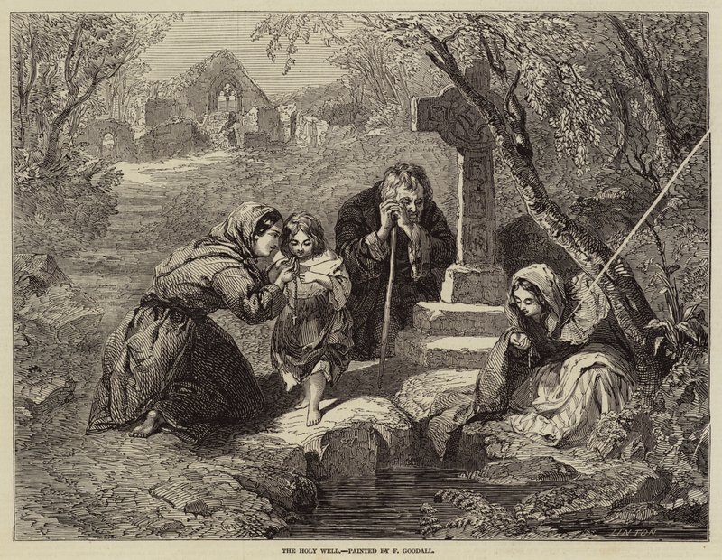 Den hellige brønn av Frederick Goodall