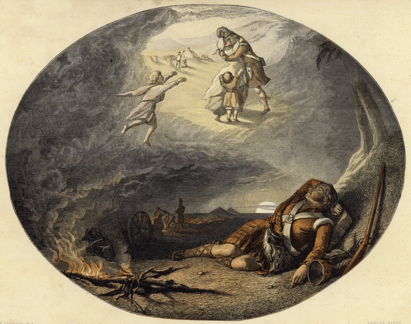 Soldatens drøm av Frederick Goodall