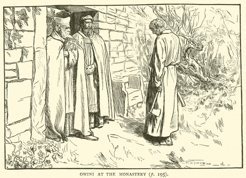 Owini ved klosteret av Frederick Henry Townsend