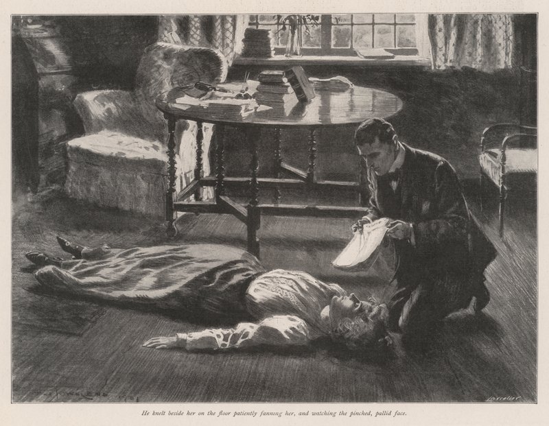 The Eremit of the Yews, av E Nesbit av Frederick Henry Townsend