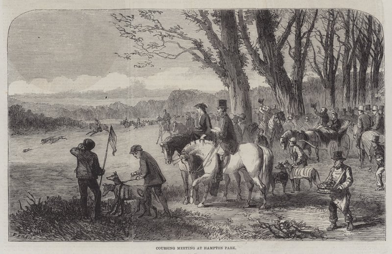 Kursmøte på Hampton Park av Frederick John Skill