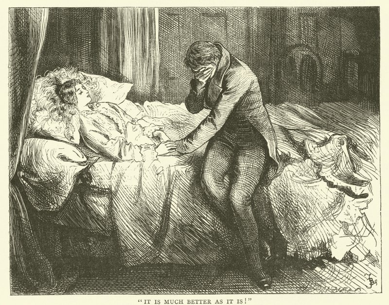 Illustrasjon for David Copperfield av Frederick L. Bernard