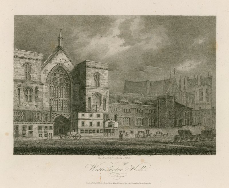 Westminster Hall av Frederick Nash