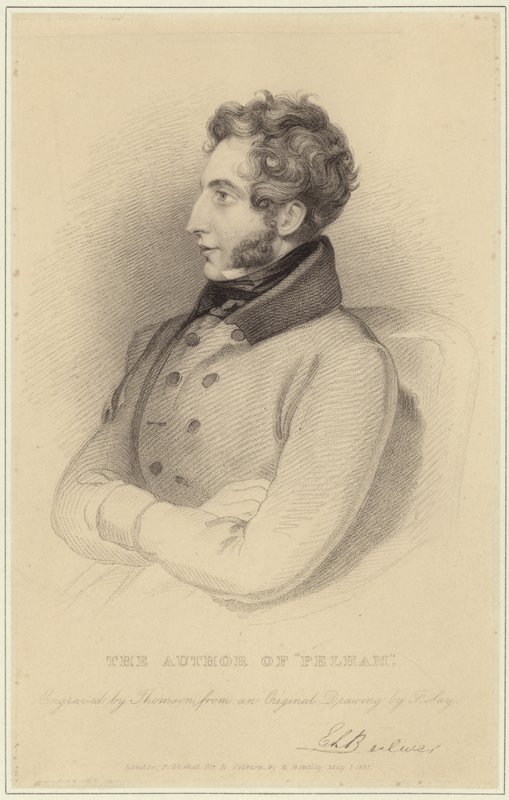 Portrett av Edward Bulwer-Lytton, Baron Lytton av Frederick Richard Say