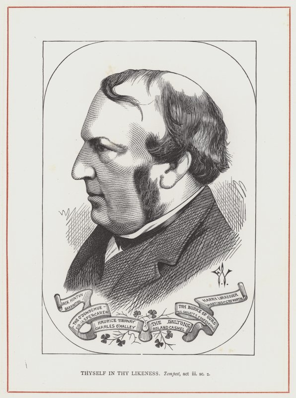 Charles Lever av Frederick Waddy