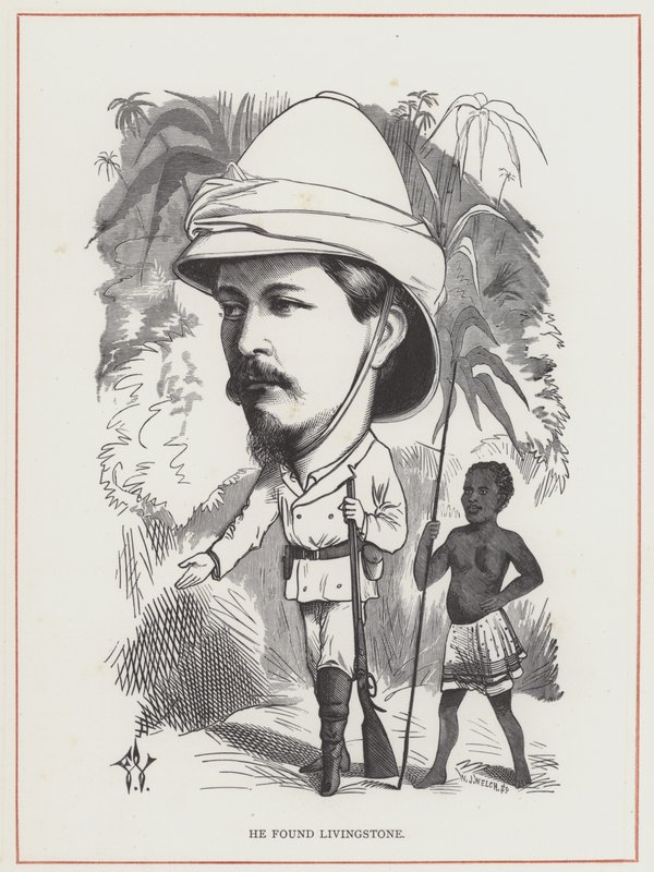 H M Stanley, han fant Livingstone av Frederick Waddy
