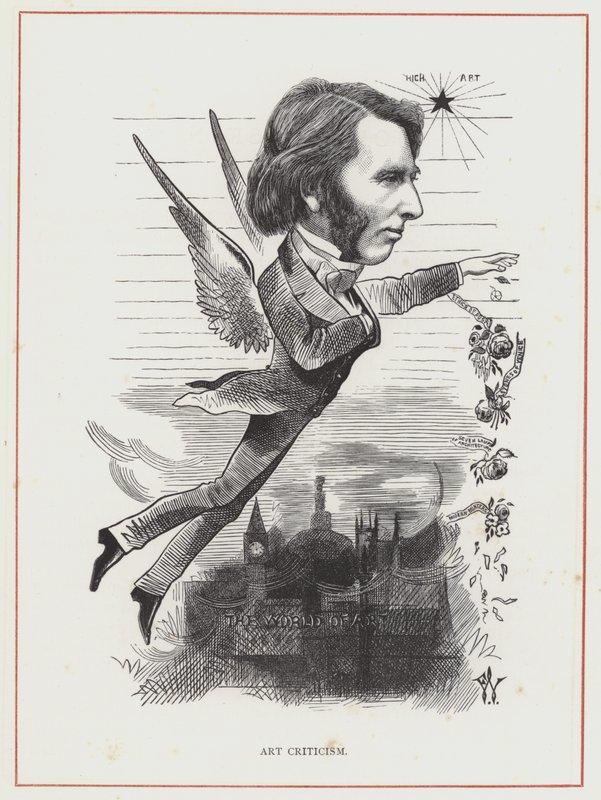 John Ruskin, Kunstkritikk av Frederick Waddy