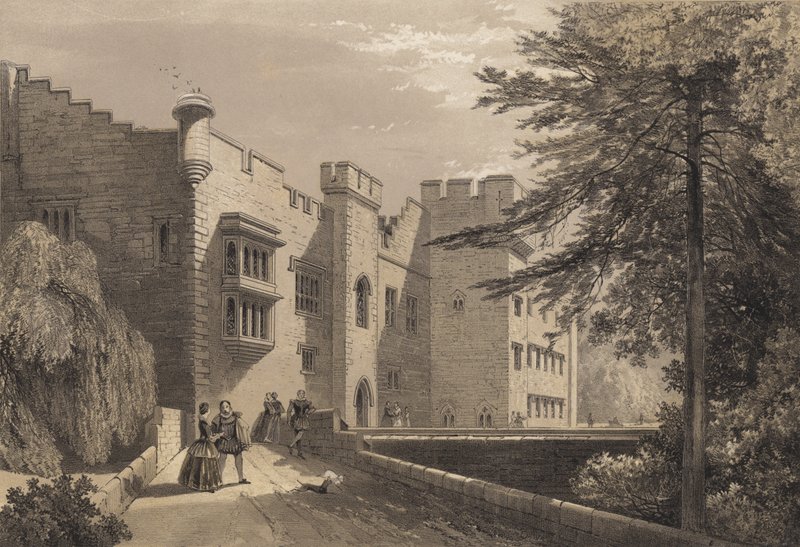 Brougham Hall, Westmoreland av Frederick William Hulme
