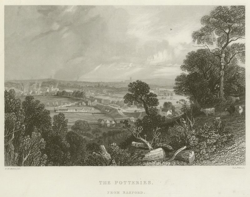The Potteries, fra Basford av Frederick William Hulme