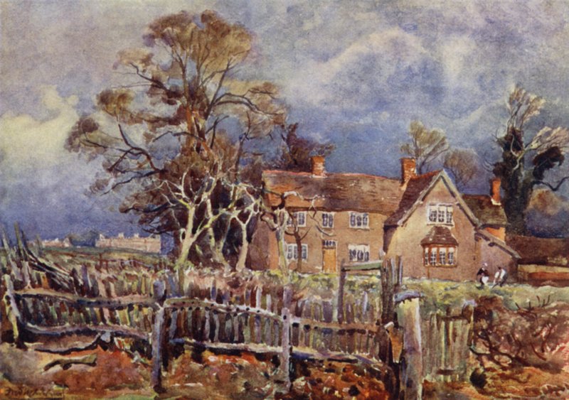 Arbury, fødestedet til George Eliot av Frederick William Newton Whitehead