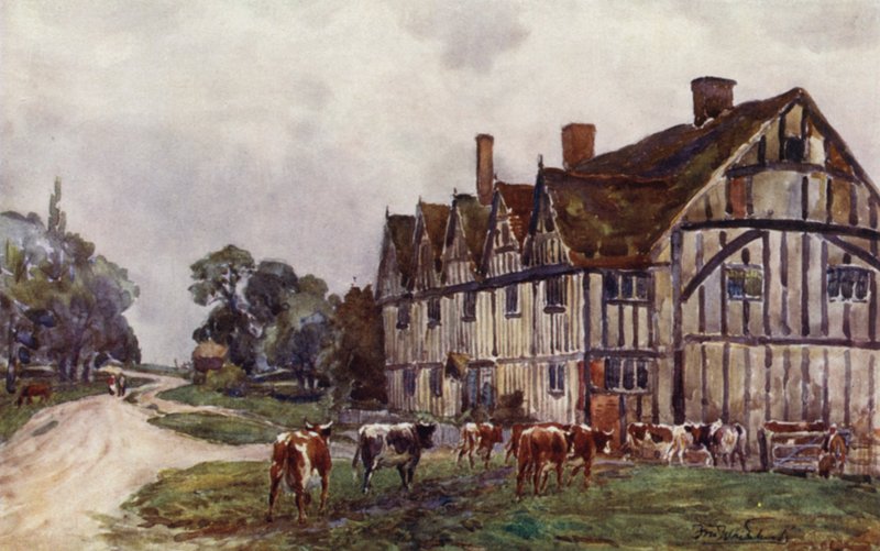 Five-Gabled House, Long Itchington av Frederick William Newton Whitehead