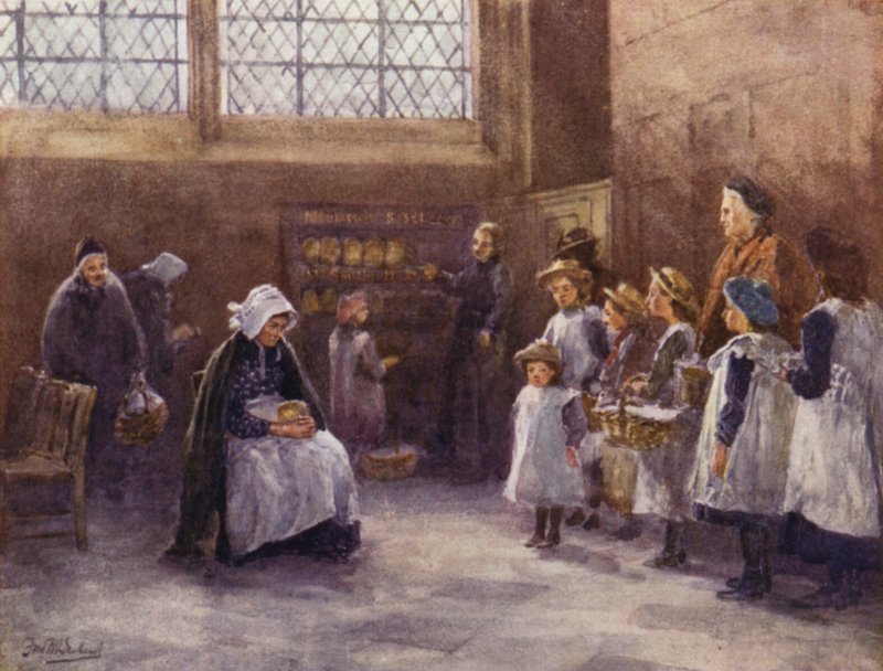 The Dole, St Marys Church, Warwick av Frederick William Newton Whitehead