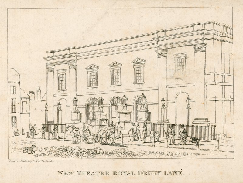 New Theatre Royal, Drury Lane, London av Frederick Wilton Litchfield Stockdale