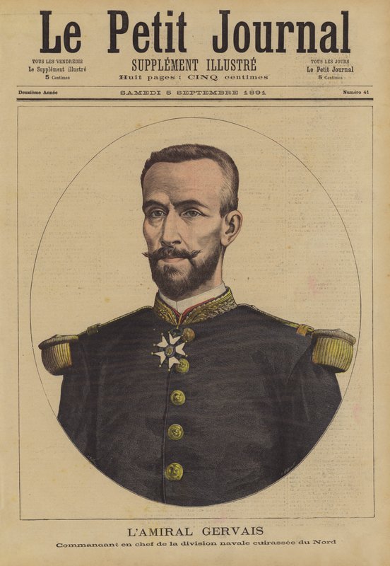 Admiral Gervais av French School