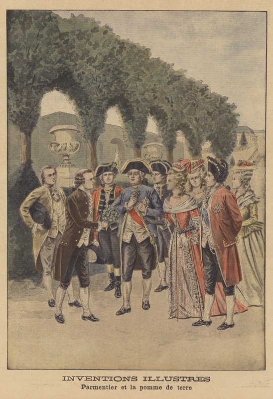 Antoine-Auguste Parmentier, fransk promotør av poteten som matkilde av French School