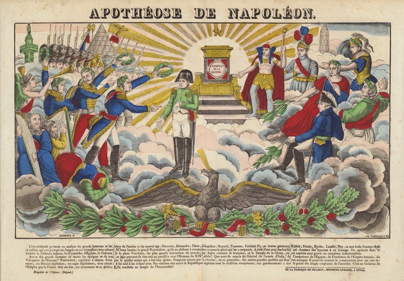 Apotheosis Napoleon av French School