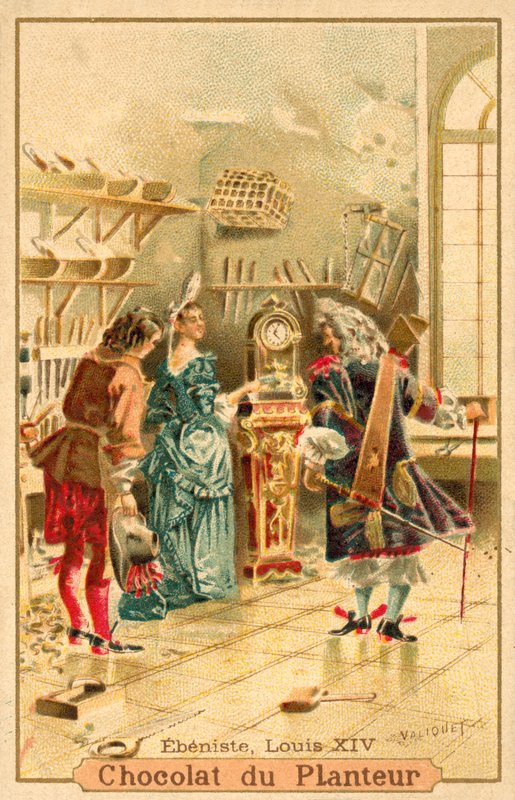 Snekker, Frankrike, Ludvig XIVs tid av French School