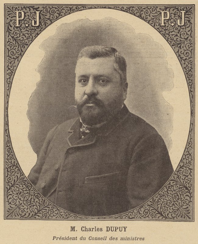 Charles Dupuy, Frankrikes statsminister av French School