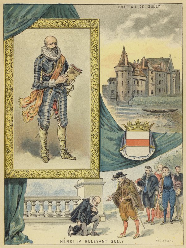 Hertugen av Sully, Maximilien de Bethune, Baron de Rosny, 1560-1641 av French School