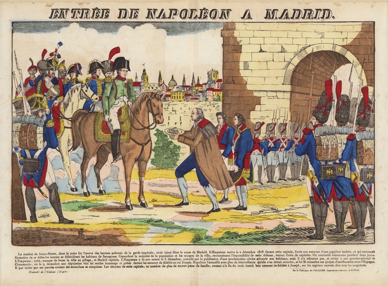 Entree De Napoleon A Madrid av French School