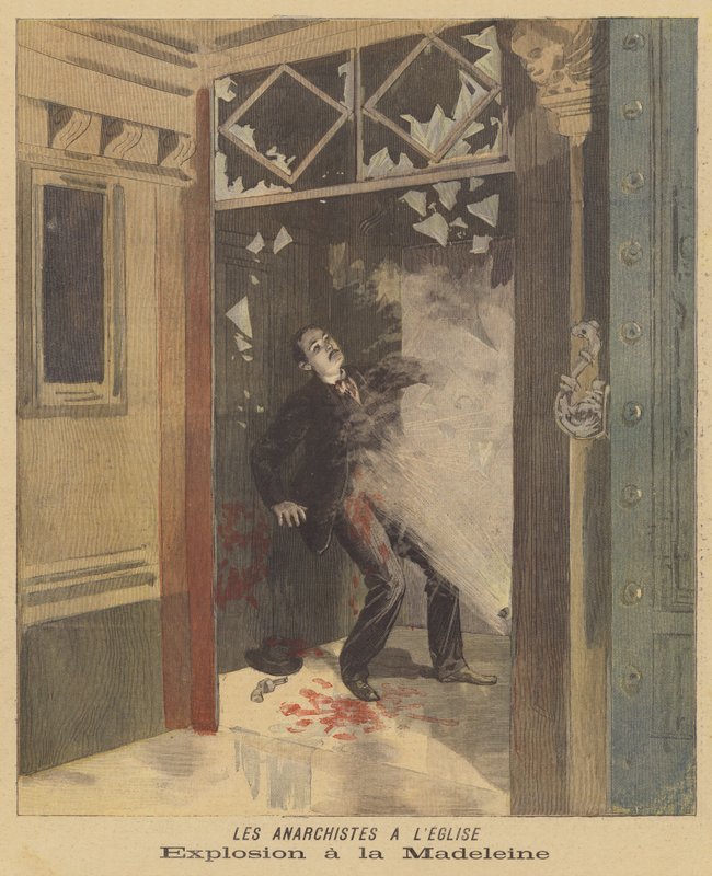 Eksplosjon ved La Madeleine av French School