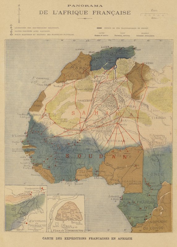 Fransk Afrika av French School