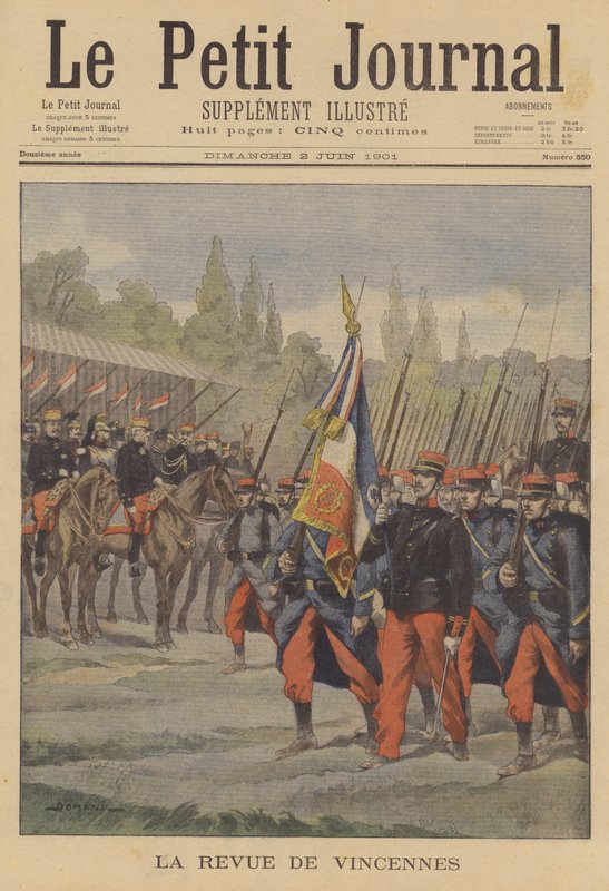 Den franske hærens anmeldelse på Vincennes av French School