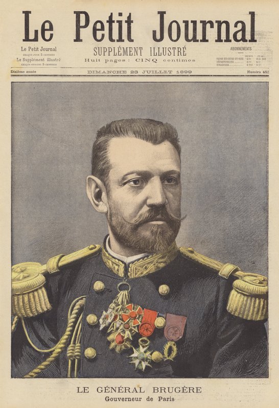 General Brugere, militærguvernør i Paris av French School