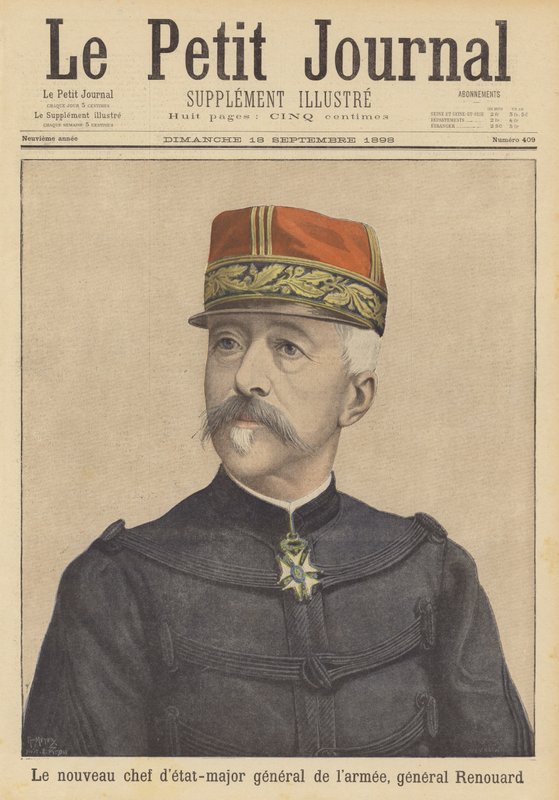 General Renouard, ny sjef for generalstaben til den franske hæren av French School