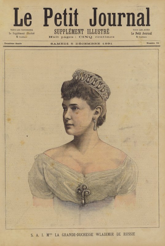 Storhertuginne Vladimir av Russland av French School